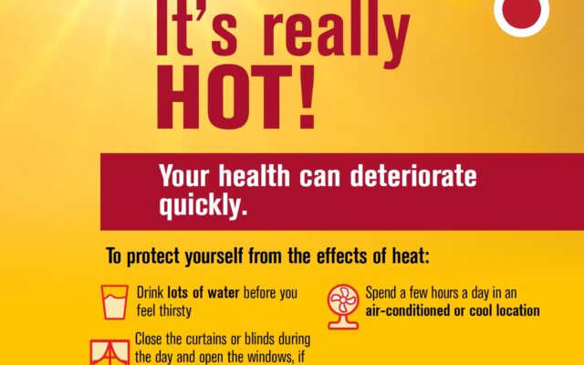 How to stay cool in a heat wave?