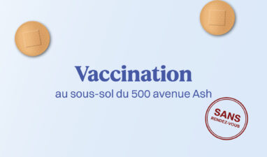 La vaccination annuelle contre la grippe saisonnière commence le 21 octobre