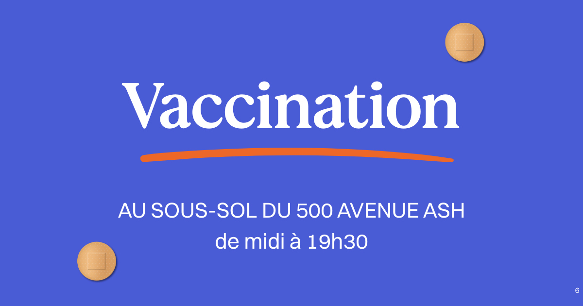 Vaccination contre la grippe saisonnière (influenza) 2025