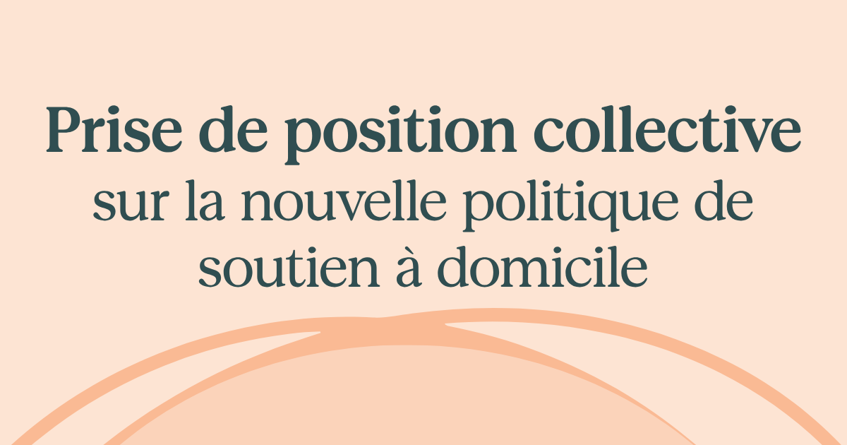 Collective statement on the CAQ’s new home support policy