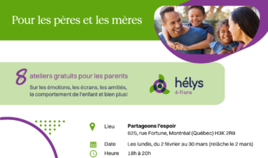 Ateliers pour les parents d&rsquo;enfants de 6 à 11 ans