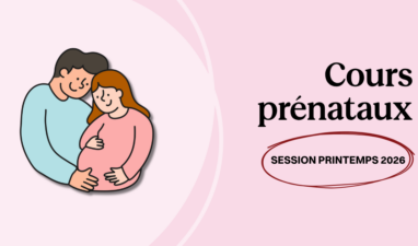Cours prénataux – printemps 2026