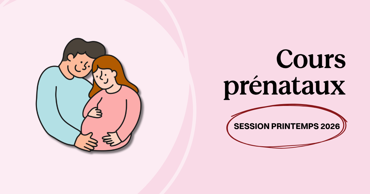 Cours prénataux – printemps 2026